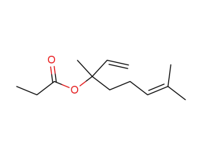 3,7-dimethyl-1,6-octadien-3-yl propionate